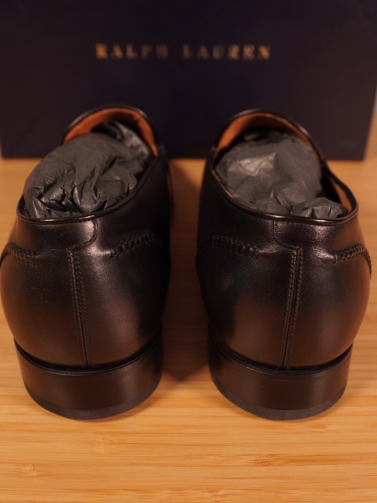 Ralph Lauren Purple Label Meegan Penny Loafer Black Size 11 D main image 4